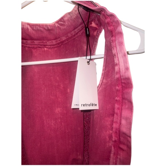 Retrofete Nova Top in Pink Sorbet - Picture 9 of 13